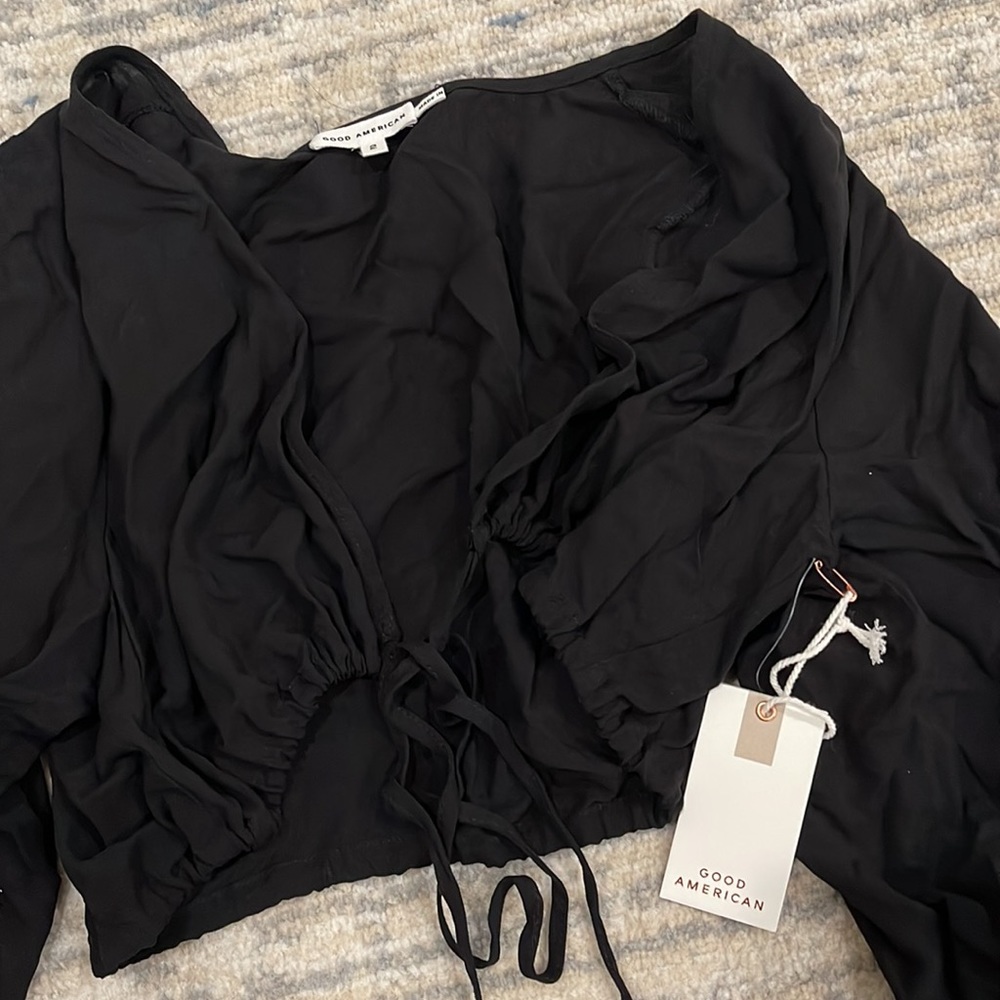 NEW GOOD AMERICAN SWIM TOP - Picture 2 of 2